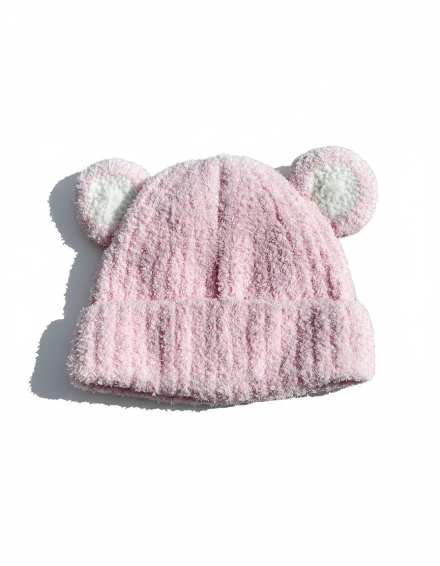 Fluffy Ear Comfort Cap